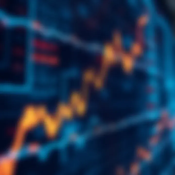 A graph showing a rise in stock prices after a period of decline, indicating market recovery.