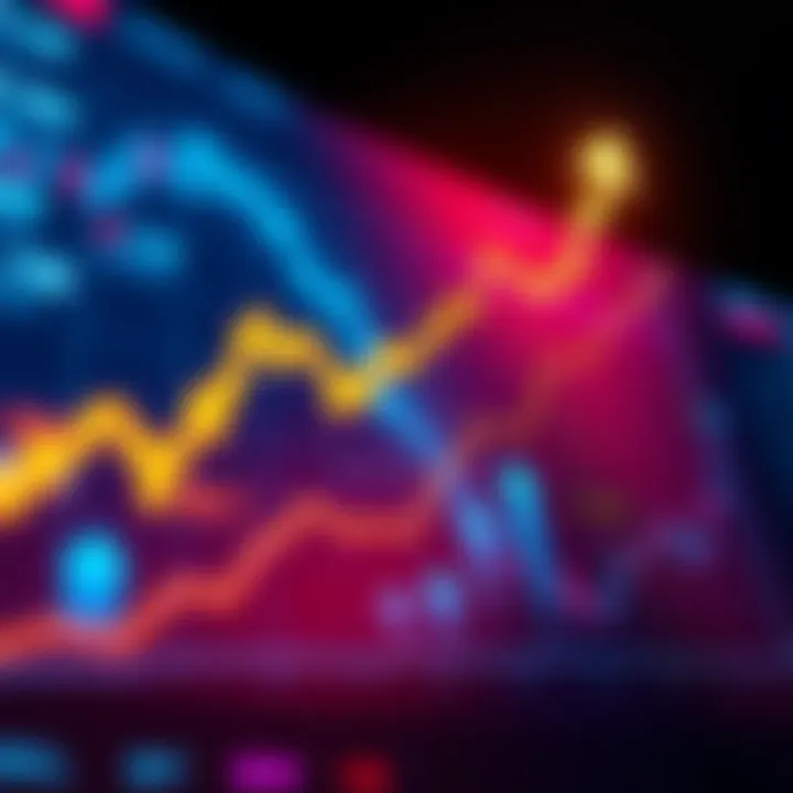 A line graph showing an upward trend in stock market prices, indicating potential growth for investors.