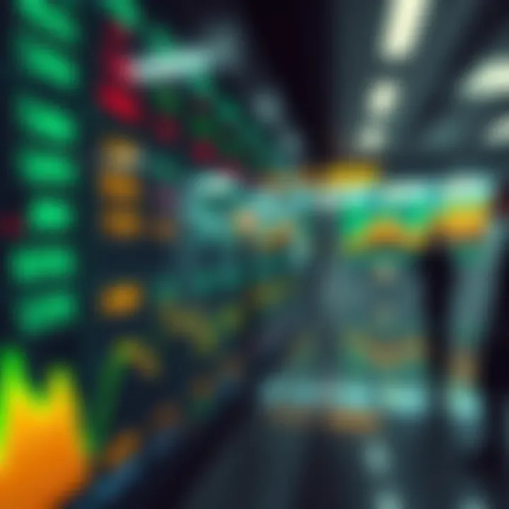 A stock market display showing prices with only one decimal point, highlighting the unusual change due to a bug.