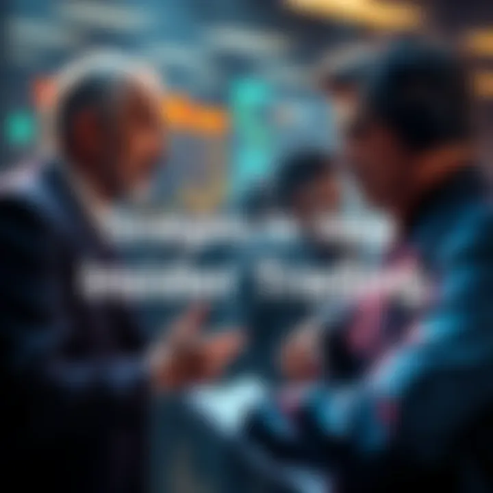 Strategies to Prevent Insider Trading A professional discussing transparency and regulations in finance during military actions