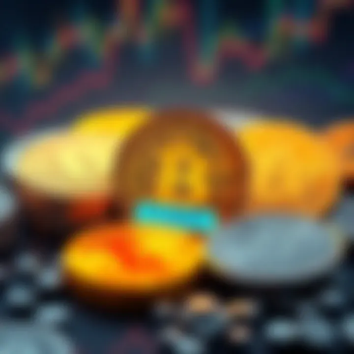 A graphic showing Bitcoin coins with a label indicating 130 BTC purchased and total holdings of 650,000 BTC, alongside a visual representation of financial growth or dividends.