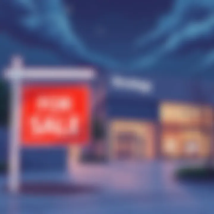 Strategy Brand Sale An illustration showing a sign with a 'For Sale' label next to a corporate building representing the Strategy brand.
