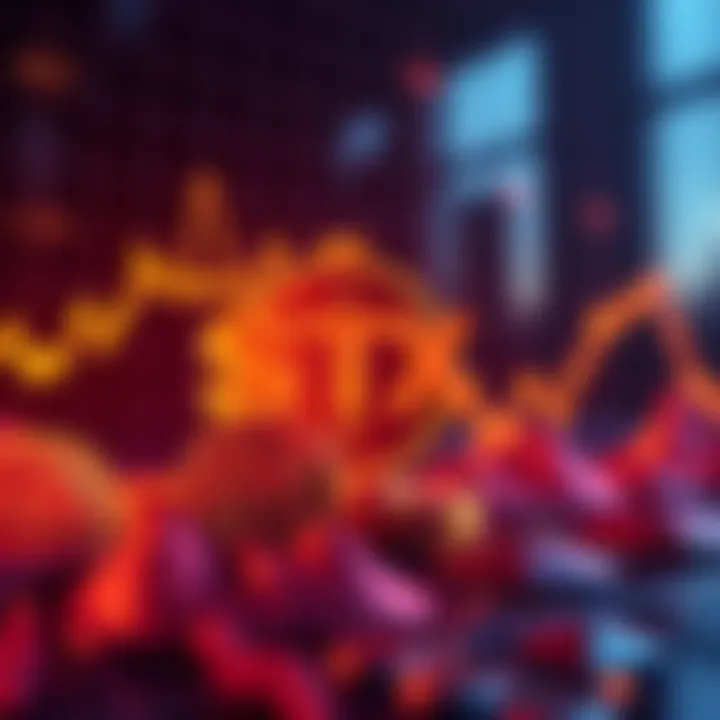 Graph showing STX token's strong performance in the market this week against fluctuating trends