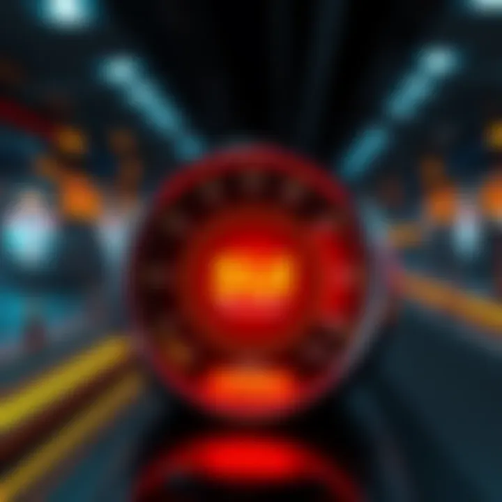 Graphic showing SUI Blockchain logo with a speedometer indicating reduced latency and fast transactions