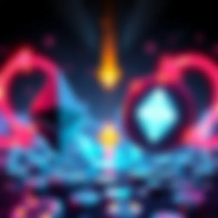 A digital illustration showing Ethereum and Solana coins being exchanged with arrows, symbolizing a cost-effective swap.