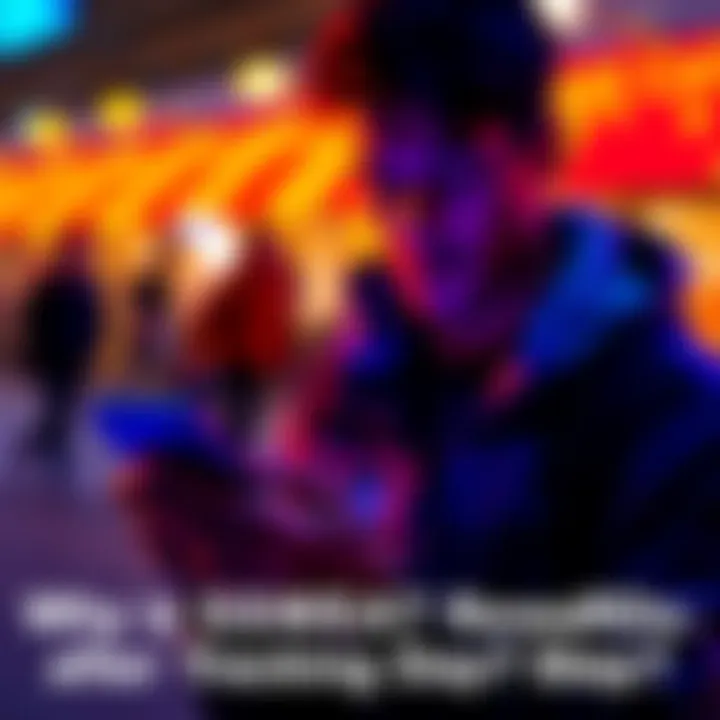 A person checking their Sweatcoin app on a smartphone with a visible zero SWEAT rewards