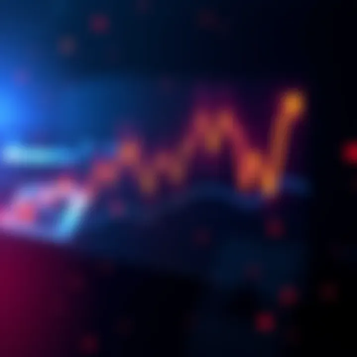 A graph showing a steep decline in Sweateconomy's value, with shocked investors in the background