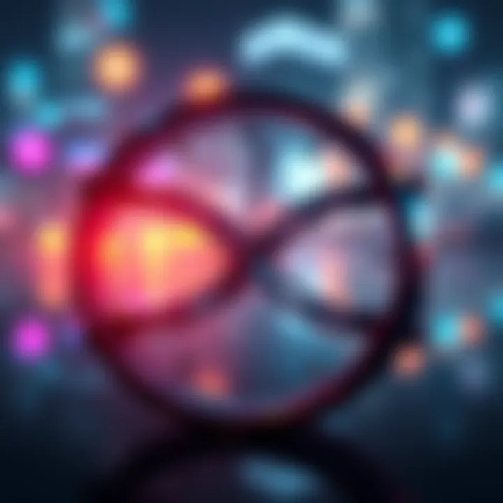 An abstract representation of the infinity symbol intertwined with a clock, symbolizing the concept of forever in modern life.