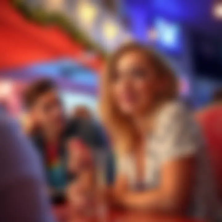 Reality star Tayla socializing while her father Rick faces challenges, highlighting her focus on drama rather than family support.