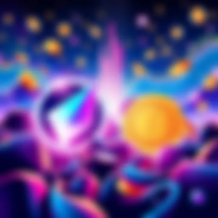 Illustration of Tether and Whop partnership with stablecoins symbolizing digital payments