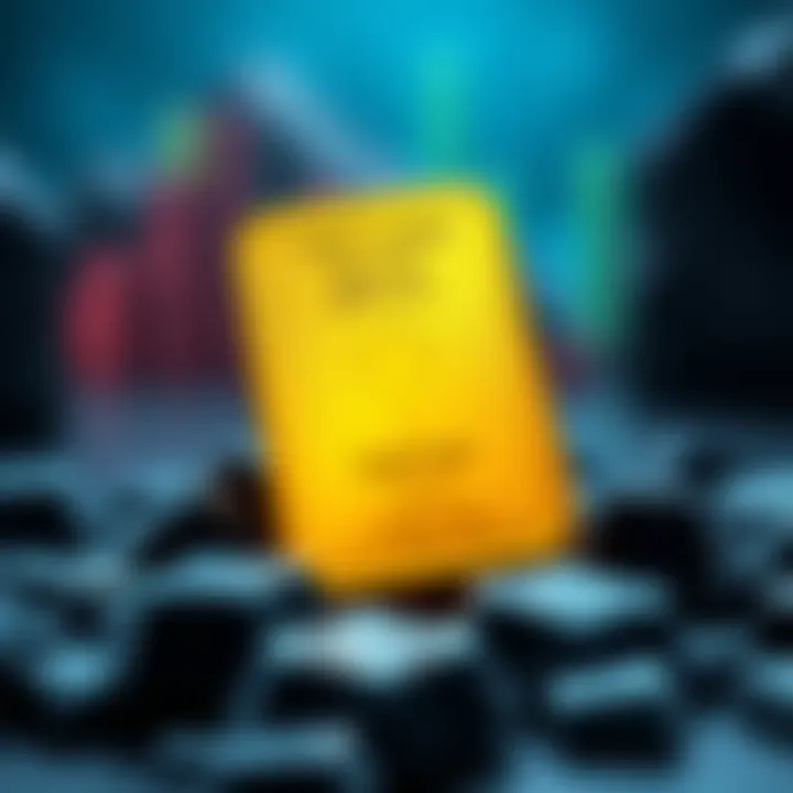 A gold bar with Tether logo, symbolizing Tether as the largest independent gold holder.