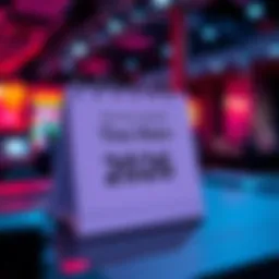 A calendar marked with the date for Tez/Dev 2026 event, highlighting its importance in the tech community.