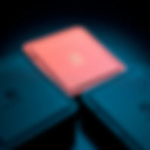 A close-up of three Ledger hardware wallets arranged together, illustrating a 2-of-3 multisig configuration setup.
