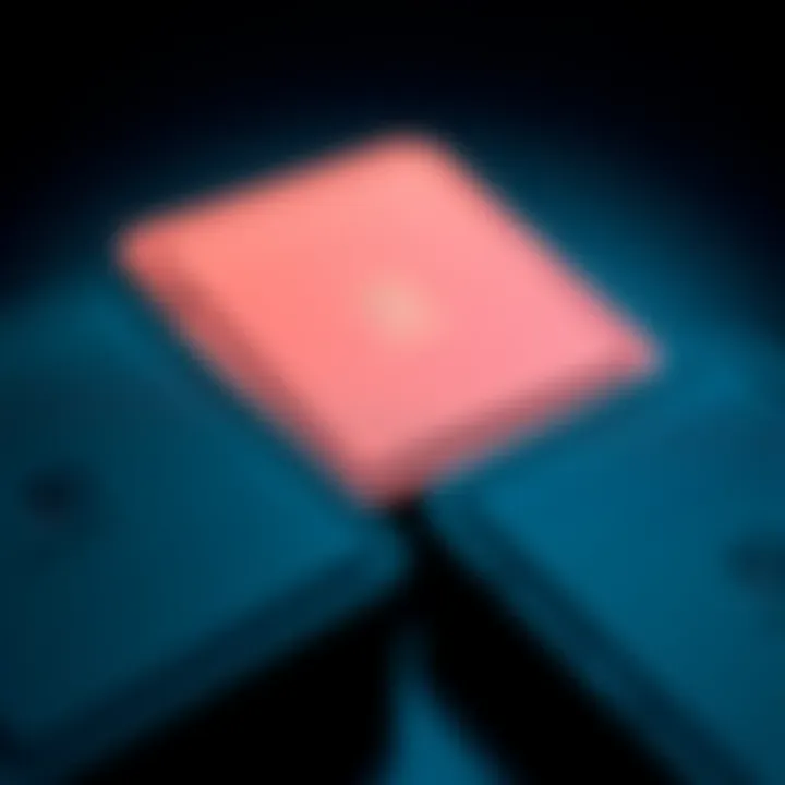A close-up of three Ledger hardware wallets arranged together, illustrating a 2-of-3 multisig configuration setup.