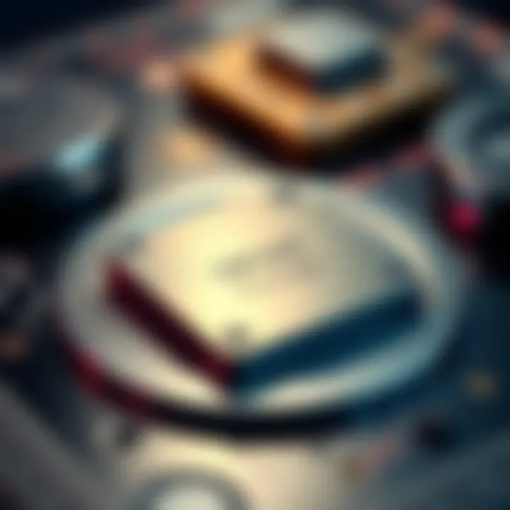 A close-up of a custom titanium plate designed for securely storing a BIP39 seed phrase, showcasing its sleek design and durability.