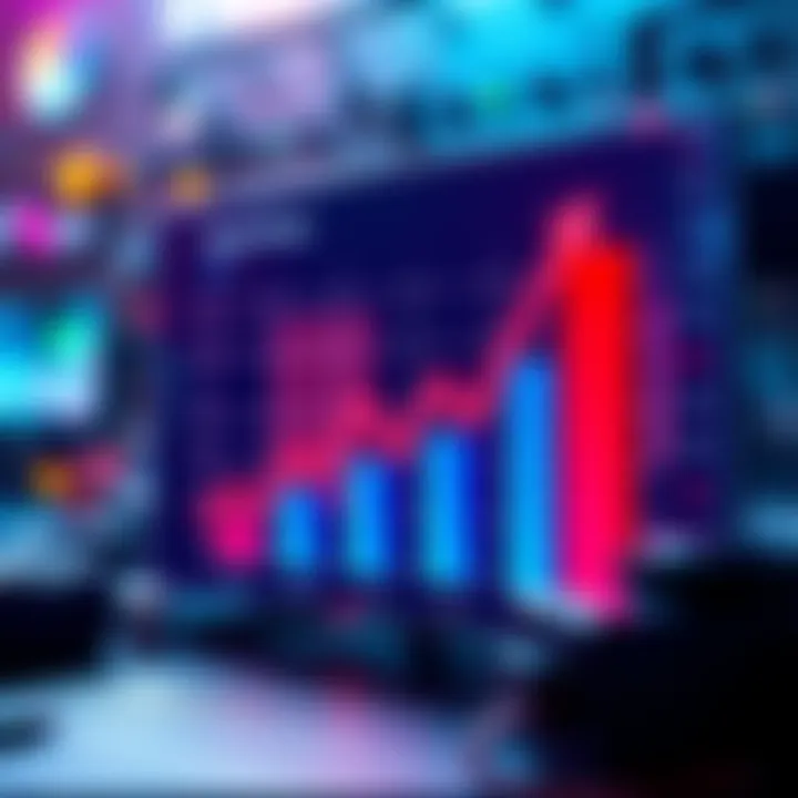 A graphic showing a bar chart comparing token prices and mining costs side by side with arrows indicating discrepancies.