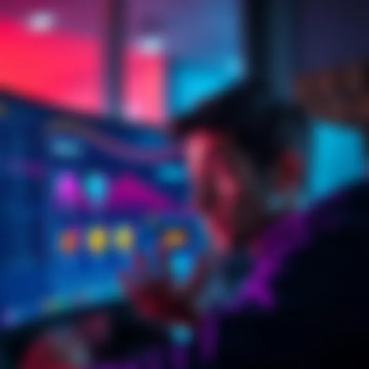 A person looking at a computer screen with a confused expression while reviewing PRQ and REACT tokens on the Exodus wallet interface.