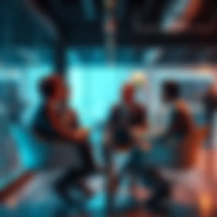 Tokenization at Scale A group of professionals discussing global tokenization strategies in a modern office setting.
