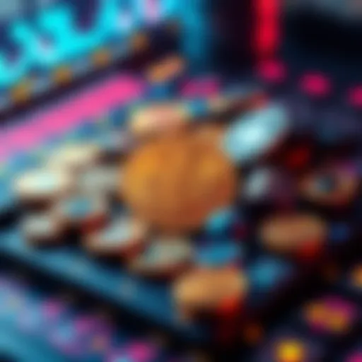 A visual representation of various digital tokens surrounding a central token labeled 'Pi', symbolizing the debate over token necessity in digital economies.