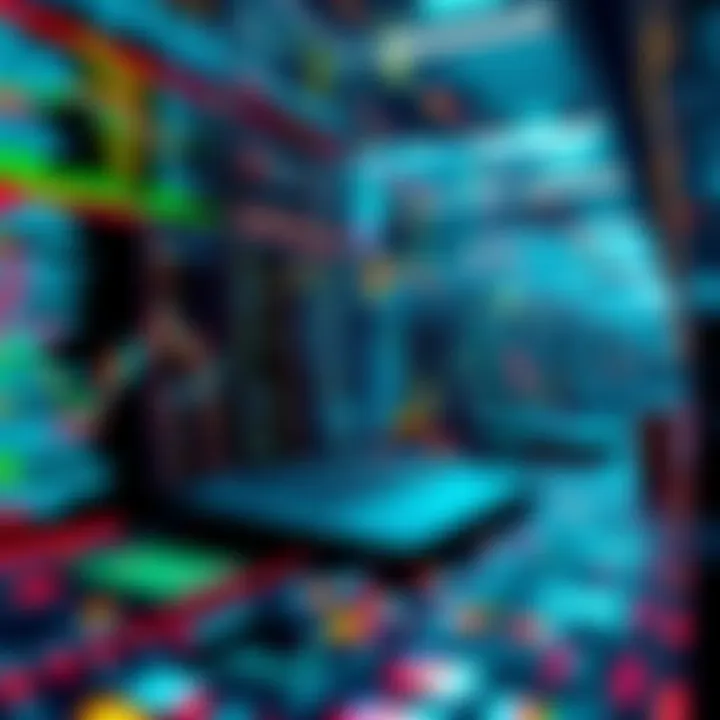 A visual representation of monitoring over 500 digital wallet addresses with alerts and data streams.