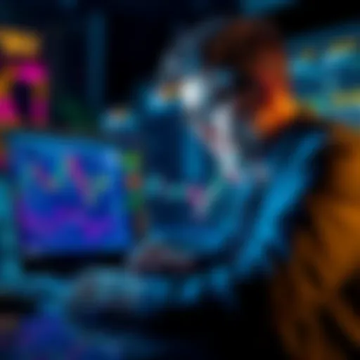 A concerned trader checking Bitcoin price on a laptop, reflecting on selling BTC at a high price while prices rise.