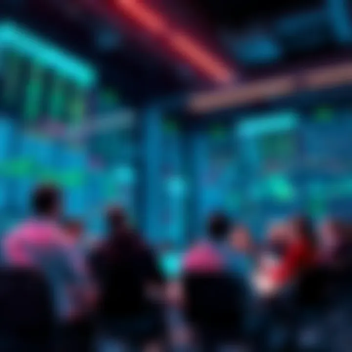 Participants share trading insights and strategies in a lively online forum