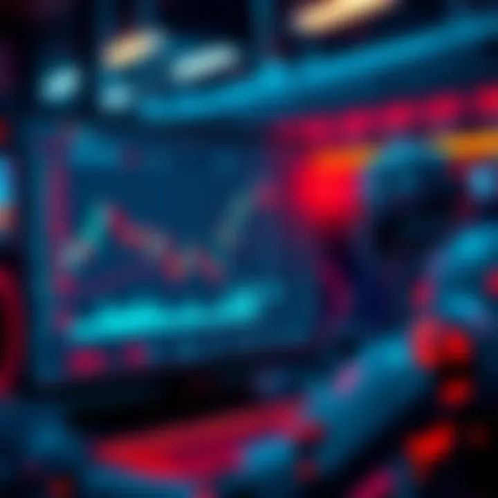 A trading bot interface showing swaps between SOL and USDC with market data graphs