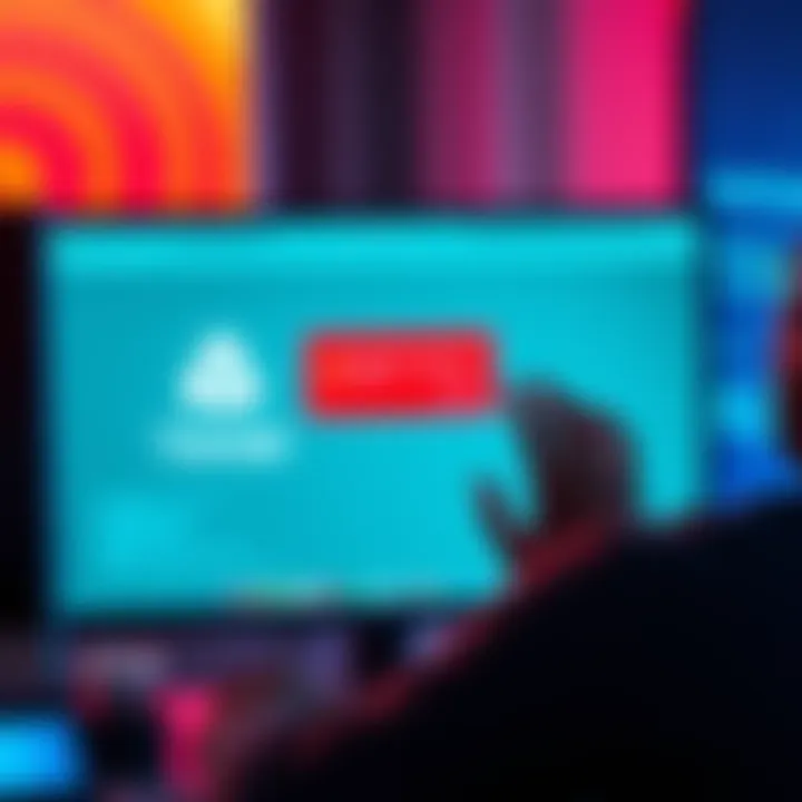 A person frustrated while looking at a computer screen showing a payment error with the Transak logo visible