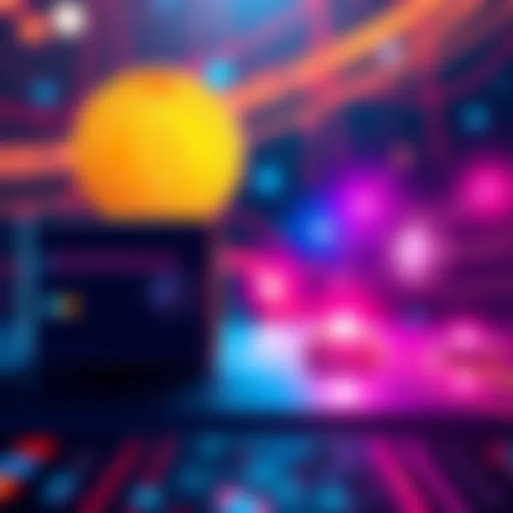 A visual representation of transferring USDC from a Solflare wallet to a Cardano wallet, showing digital wallet icons and arrows symbolizing movement.