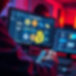 A person using a computer to transfer Bitcoin from a Ledger wallet without Ledger Live, showing various alternative wallets on the screen.