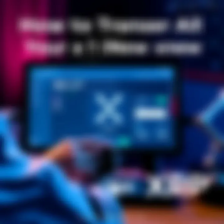 A person using a computer to transfer XRP from an Exodus wallet to a new address, showing the wallet interface on the screen.