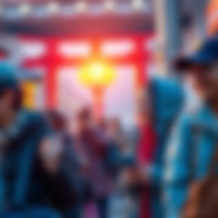Group of travelers happy about low-cost eSIM plans for Japan on their phones