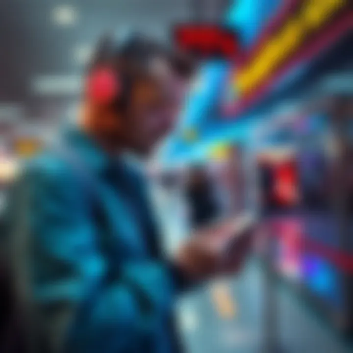 Traveling with a Hardware Wallet A digital nomad using a hardware wallet at an airport security checkpoint
