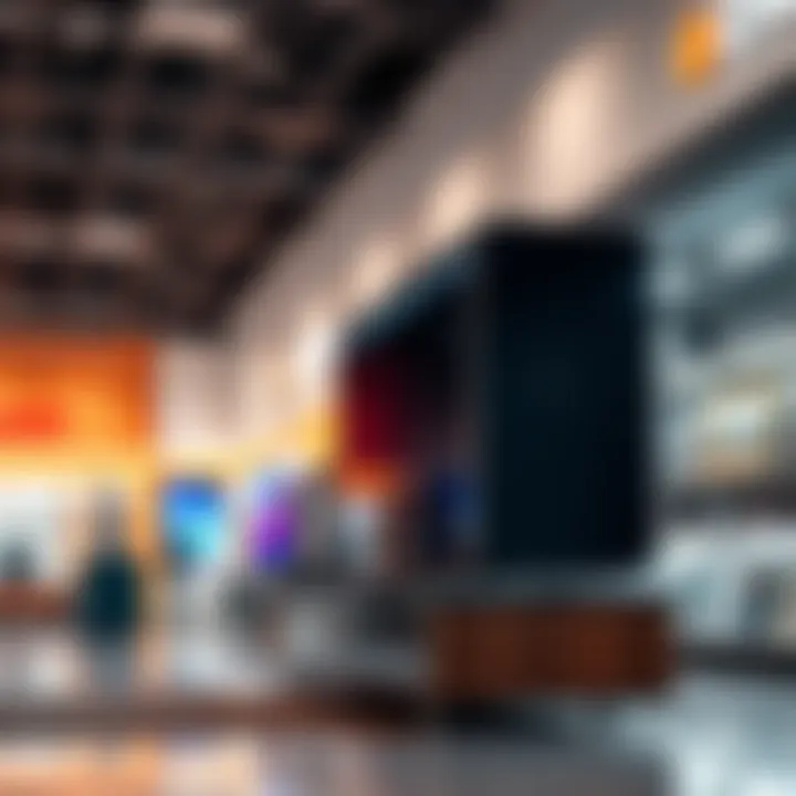 A sleek, modern unit showcased in a store setting, inviting buyers to consider their options.