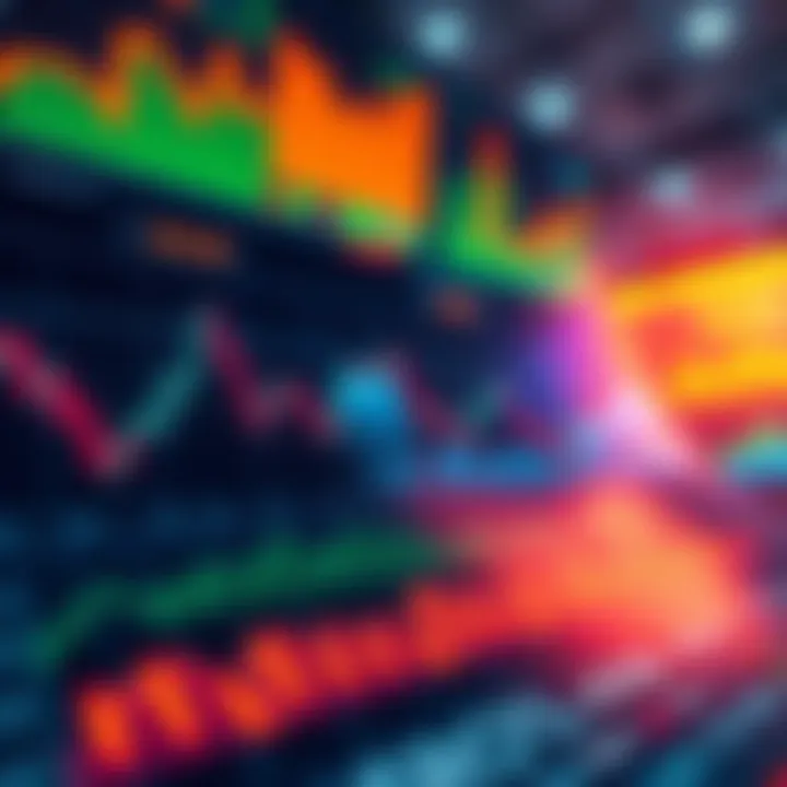 A visual representation of recent trends in the real-world asset sector showing charts and graphs