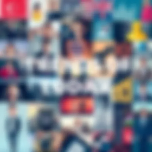 A collage of popular topics and discussions currently trending in society, including technology, fashion, and social issues.