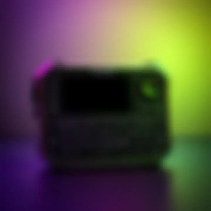 A concept design of the Trezor Safe Pro featuring a full QWERTY keyboard and camera, aimed at enhancing user experience for power users.