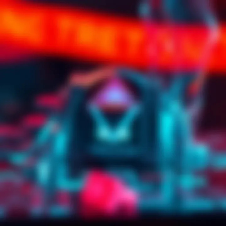 Alert graphic depicting a warning about cryptocurrency scams targeting Trezor users