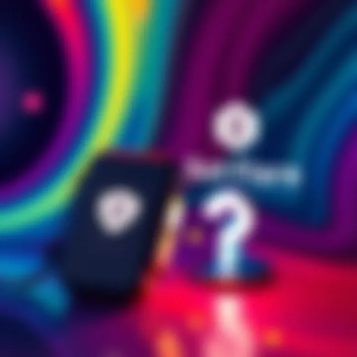 A graphic showing Trezor hardware wallet next to Solflare logo, highlighting the lack of compatibility updates, with a question mark to represent uncertainty about future developments.