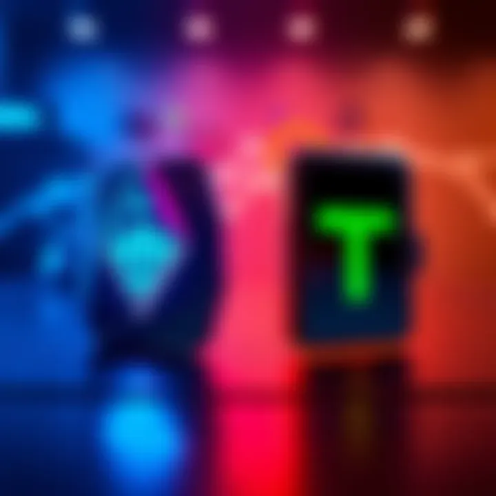 A side-by-side view of Trezor and Tangem wallets with user reviews in the background