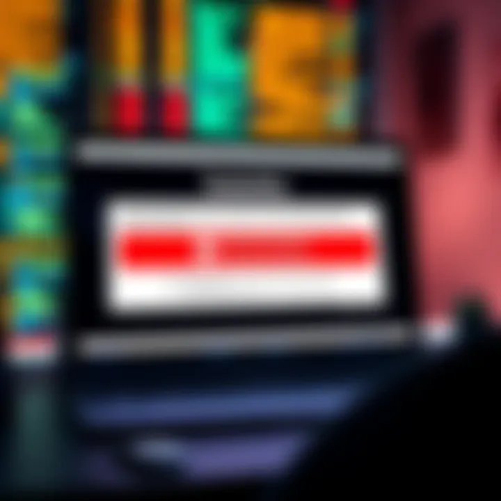 A computer screen displaying TurboTax with an error message about failed crypto data imports, highlighting issues for 2025 tax returns.