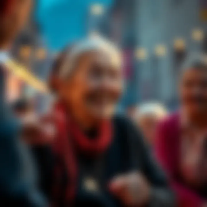 A 110-year-old Turkish grandmother smiles warmly as she shares her life lessons about longevity and Bitcoin with a small group of people around her.