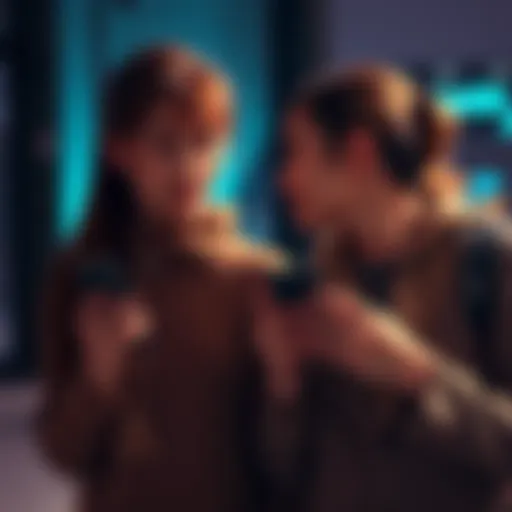 A couple sharing access to a single crypto wallet using two Ledger Flex devices side by side.