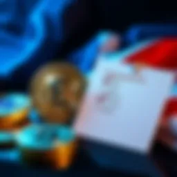 Graphic showing cryptocurrency coins with a UK flag and a checklist for reporting requirements