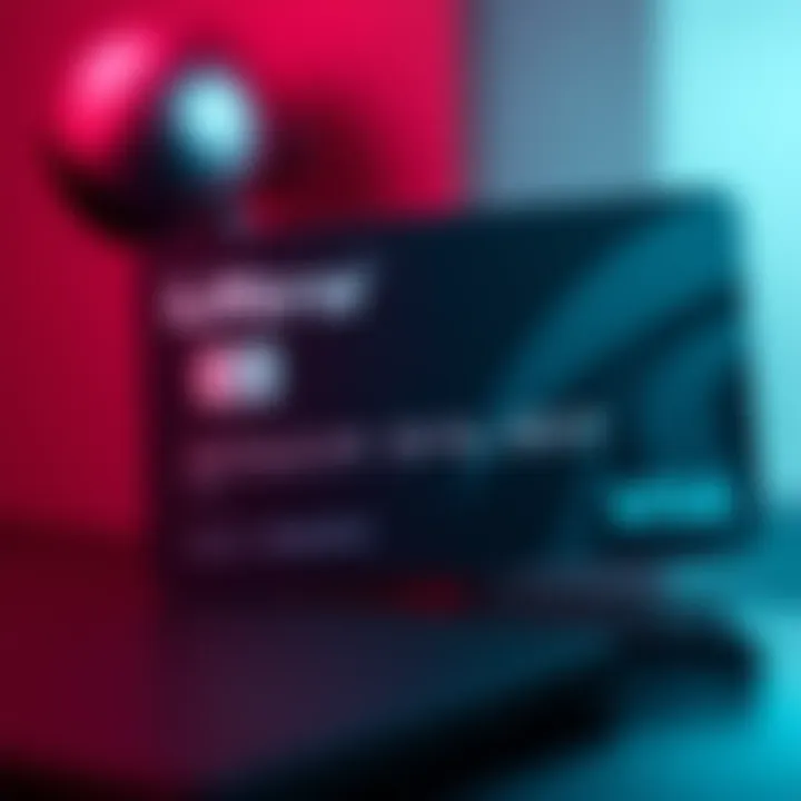 Close-up of an Ultra Payments Card showcasing its features and rewards program