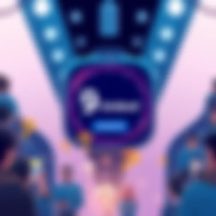 An illustration showing a digital clock set to 9 AM EST with the Umbrel logo, surrounded by question marks and a buzzing community.