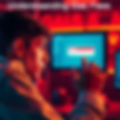 Understanding Gas Fees Person looking confused while trying to send cryptocurrency, showing a gas fee error on their screen.