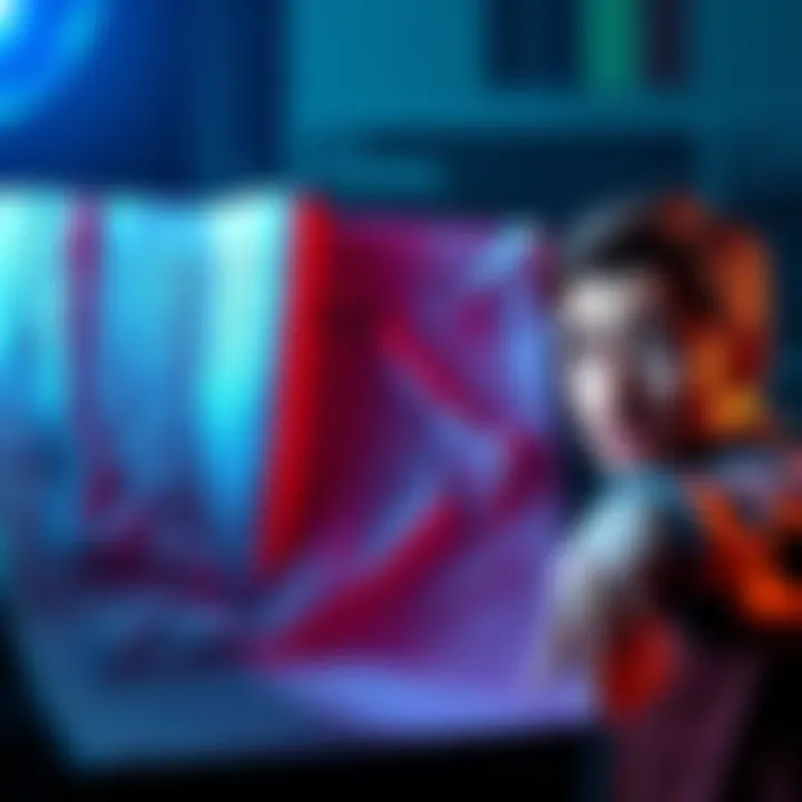 A financial ledger showing an unexpected entry labeled as cryptocurrency, with a person looking surprised next to it.