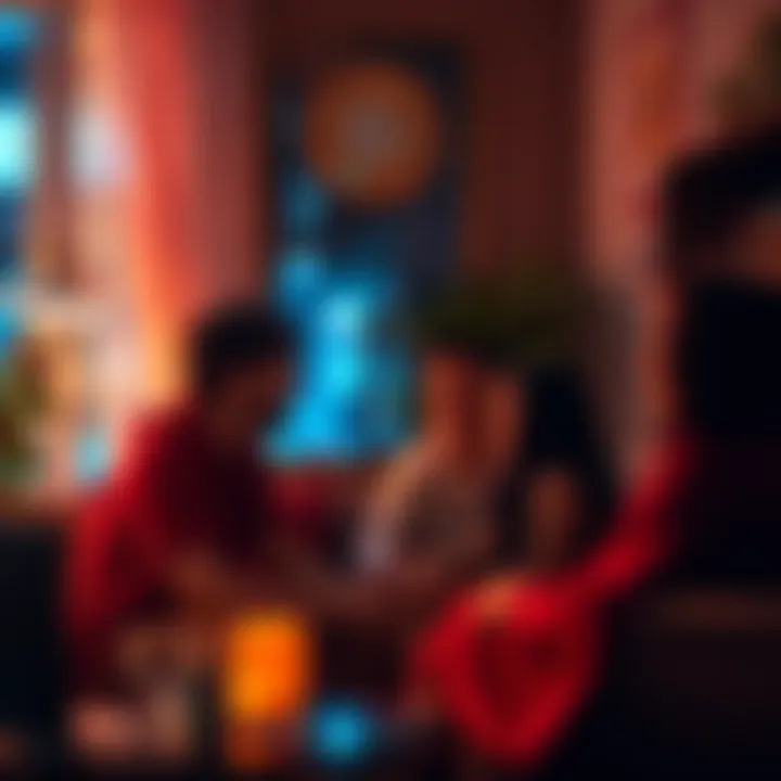 A group of people sharing their strange life experiences in a cozy setting