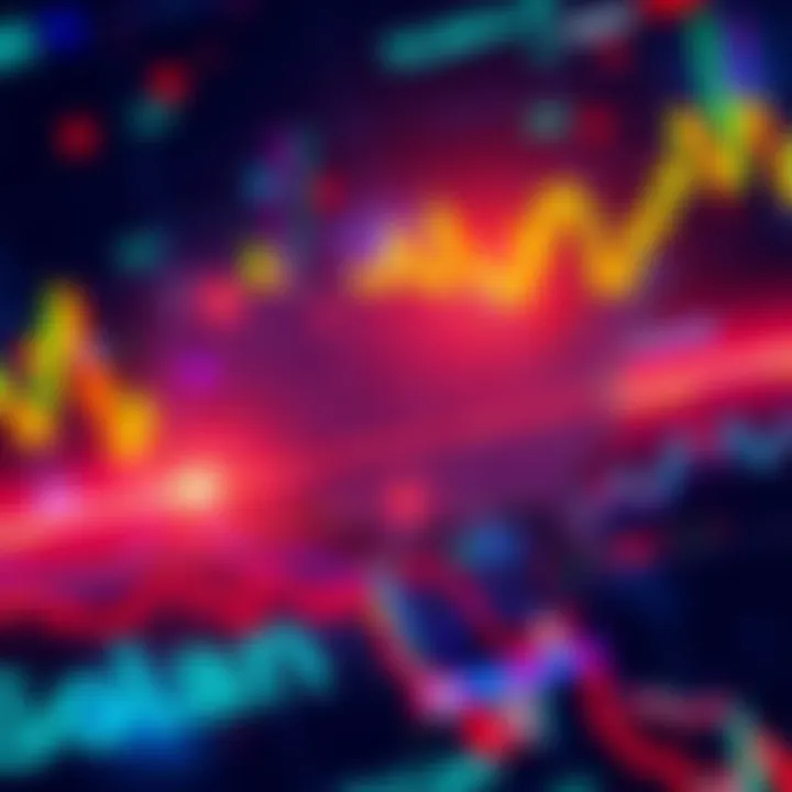 US stocks on Solana blockchain Illustration of US stocks being represented on the Solana blockchain with digital graphs in the background
